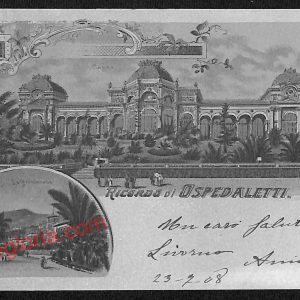 ag4750 - CARTOLINA D'EPOCA - Imperia Provincia - Ospedaletti