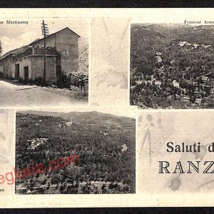 ag4758 - CARTOLINA D'EPOCA - Imperia Provincia - Ranzo