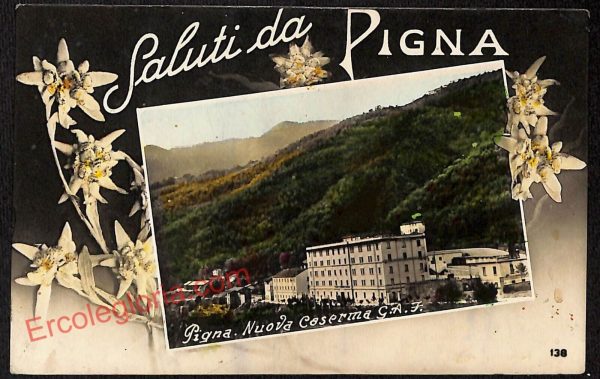 ag4768 - CARTOLINA D'EPOCA - Imperia Provincia - Pigna