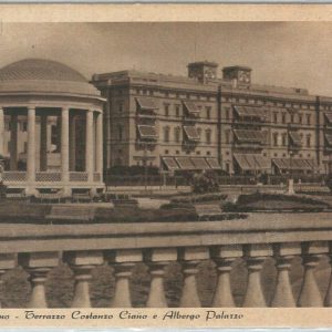 73391  - CARTOLINA d'Epoca: LIVORNO Città -   ALBERGO PALAZZO