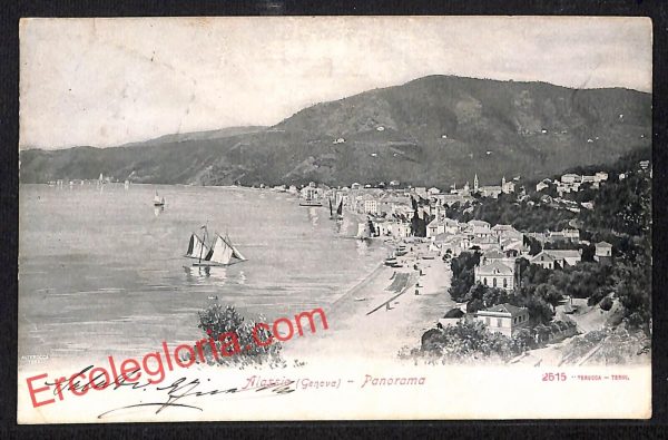 ai5012 - CARTOLINA D'EPOCA - Savona Provincia - Alassio