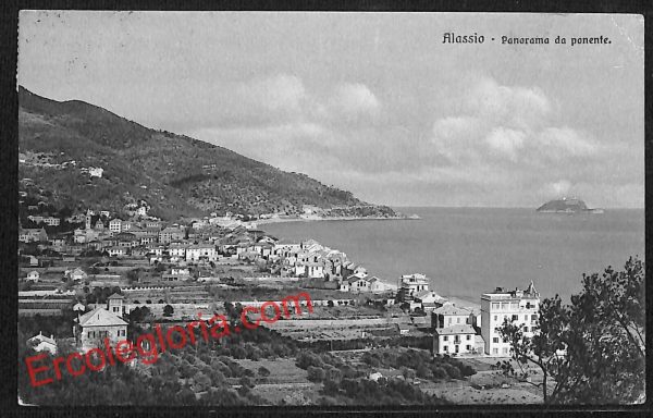 ai5015 - CARTOLINA D'EPOCA - Savona Provincia - Alassio