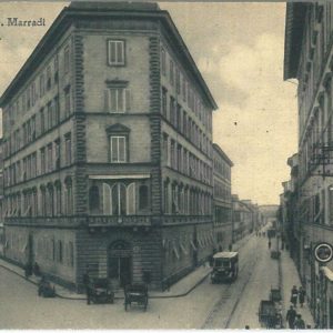 73407  - CARTOLINA d'Epoca: LIVORNO Città -  Via MARRADI  & Via ROMA