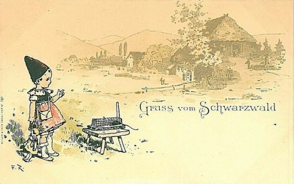 11763 - Ansichtskarten  POSTCARD - Deutschland GERMANY - Gruss Aus SCHWARZWALD