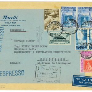 P2626 - ITALIA , L55, RADIODIFUSIONE E CENTNERAIO FRANCOBOLLO DI TOSCANA