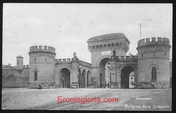 ae2103 - CARTOLINA  D'EPOCA - Bologna Città - Porta Saragozza