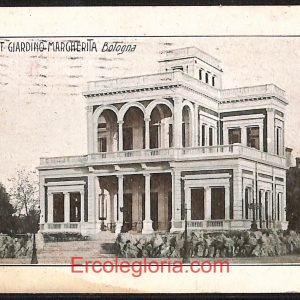 ae2112 - CARTOLINA  D'EPOCA - Bologna Città - Giardino Margherita