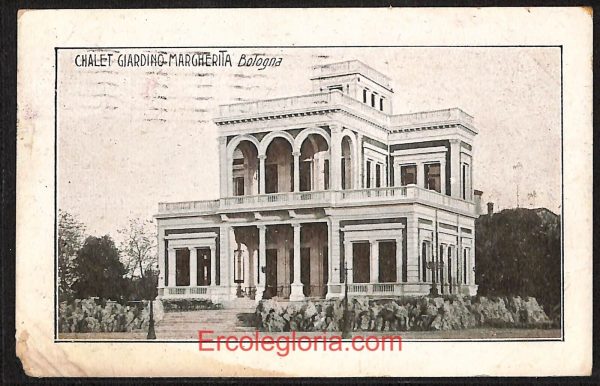 ae2112 - CARTOLINA  D'EPOCA - Bologna Città - Giardino Margherita