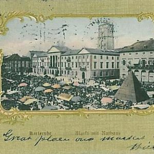 11751 -  Ansichtskarten  POSTCARD - Deutschland GERMANY -  KARLSRUHE 1905