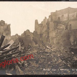 ag8710 - CARTOLINA D'EPOCA - Messina Città - Messina dopo il teremoto