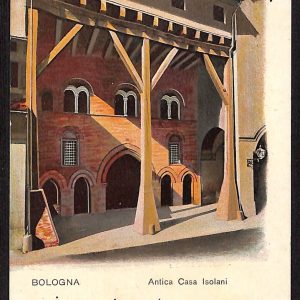 ae2115 - CARTOLINA  D'EPOCA - Bologna Città - Antica Cassa Isolani