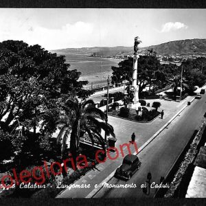 ah9426 - CARTOLINA D'EPOCA - Reggio Calabria Città - Monumento ai Caduti