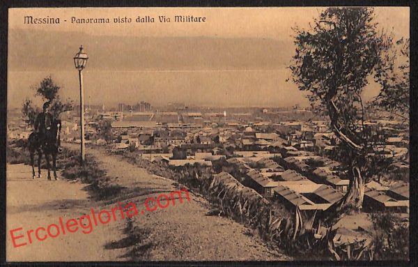 ag8716 - CARTOLINA D'EPOCA - Messina Città - Panorama