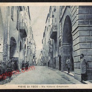 ag4774 - CARTOLINA D'EPOCA - Imperia Provincia - Pieve di Teco