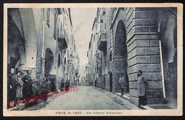 ag4774 - CARTOLINA D'EPOCA - Imperia Provincia - Pieve di Teco