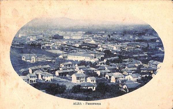 ab4229-  CARTOLINA  D'EPOCA CUNEO Provincia - Alba