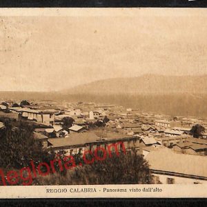 ah9434 - CARTOLINA D'EPOCA - Reggio Calabria Città - Panorama