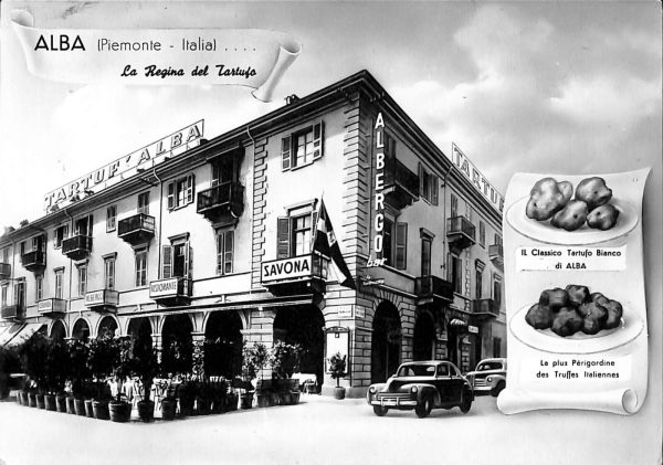 ab4237-  CARTOLINA  D'EPOCA CUNEO Provincia - Alba