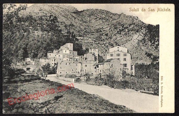 ag4780 - CARTOLINA D'EPOCA - Imperia Provincia - San Michele