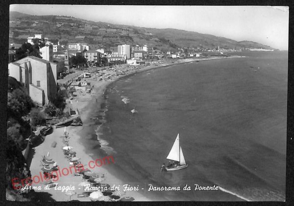 ag4783 - CARTOLINA D'EPOCA - Imperia Provincia - Taggia