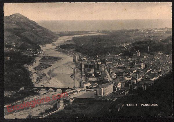 ag4786 - CARTOLINA D'EPOCA - Imperia Provincia - Taggia