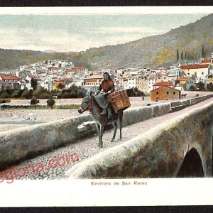 ag4787 - CARTOLINA D'EPOCA - Imperia Provincia - Taggia