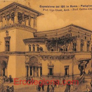 ad7366 - CARTOLINA D'EPOCA - Roma Città - Esposizione del 1911 in Roma