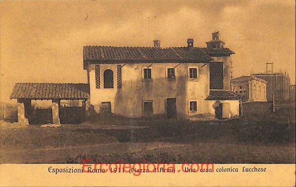 ad7371 - CARTOLINA D'EPOCA- Roma Città - Esposizione di Roma 1911