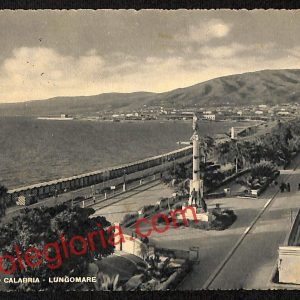 ah9438 - CARTOLINA D'EPOCA - Reggio Calabria Città - Lungomare