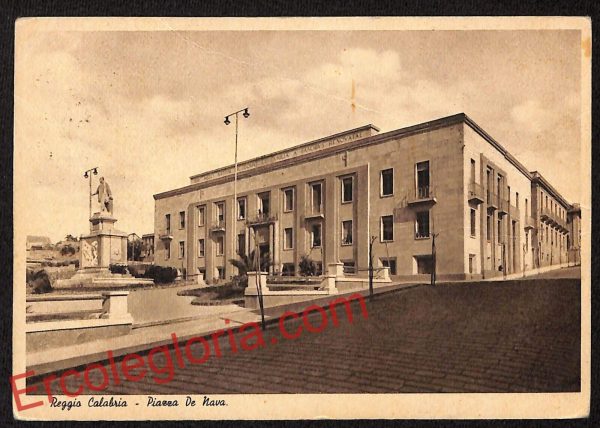 ah9440 - CARTOLINA D'EPOCA - Reggio Calabria Città - Piazza De Nava