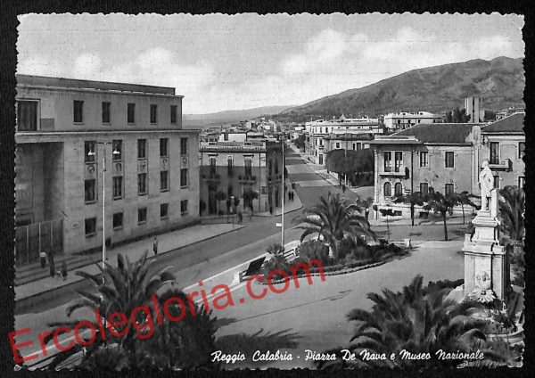 ah9441 - CARTOLINA D'EPOCA - Reggio Calabria Città - Piazza De Nava