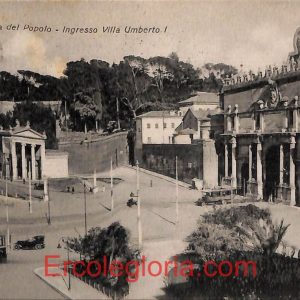 ad7376 - CARTOLINA D'EPOCA- Roma Città - Piazza del Popolo  1931