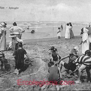 ad6964 - CARTOLINA D'EPOCA - Pisa Provincia - Marina di Pisa