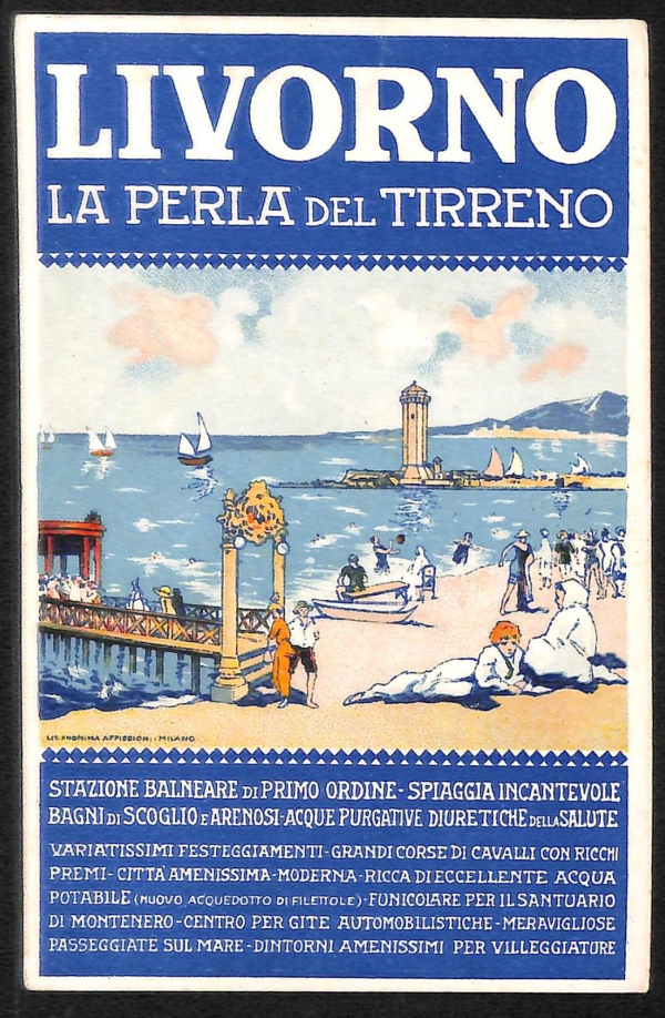 ac7491 - CARTOLINA D'EPOCA - Livorno Città