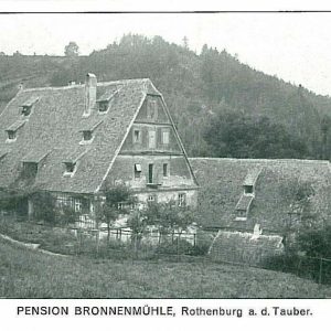 11836 - Ansichtskarten POSTCARD - Deutschland GERMANY - ROTHENBURG Pension