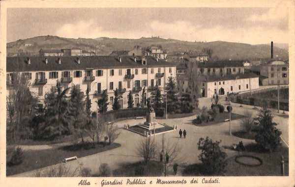 ab4253 -  CARTOLINA  D'EPOCA -  Cuneo Provincia -  ALBA