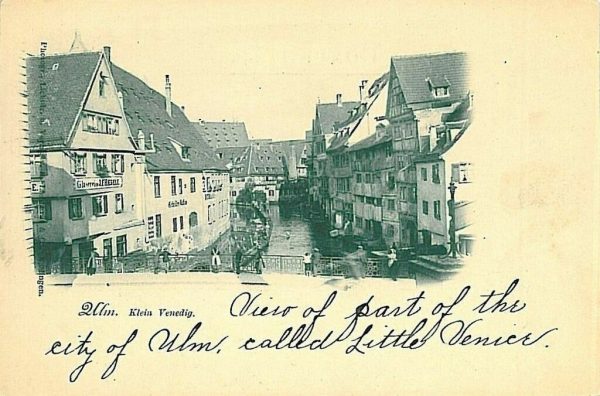 11826 - Ansichtskarten POSTCARD - Deutschland GERMANY - ULM 1897