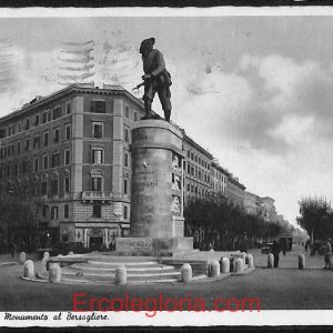 ad7391 - CARTOLINA D'EPOCA- Roma Città - Monumento al Bersagliere