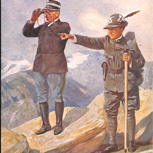 ac6968 - CARTOLINA D'EPOCA - REGGIMENTALI  - Alpini