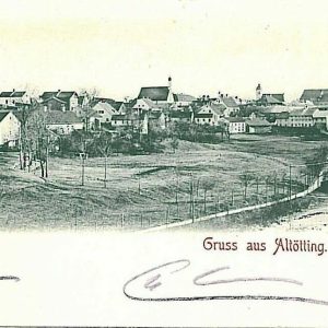 11802 - Ansichtskarten POSTCARD - Deutschland GERMANY - Gruss Aus ALTOTTING 1899