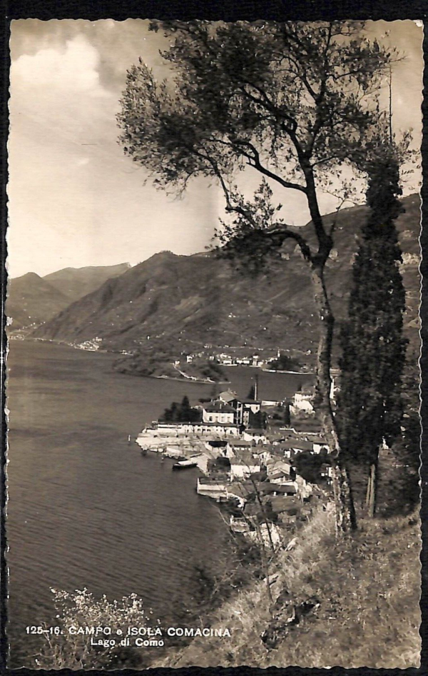 ab6259 - CARTOLINA  D'EPOCA - Como Provincia : ISOLA COMACINA