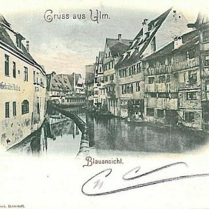 11825 - Ansichtskarten POSTCARD - Deutschland GERMANY - Gruss Aus  ULM 1899