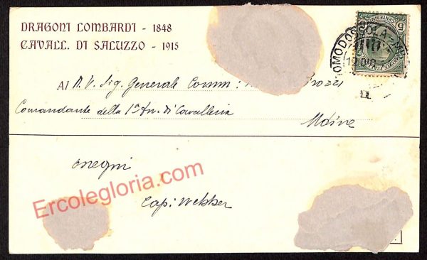 ae4188 - CARTOLINA  D'EPOCA - Brescia Città - Episodio di S. Martino - immagine 2