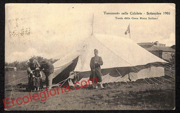 ah9462 - CARTOLINA D'EPOCA - Reggio Calabria Città - Terremoto nella Calabrie