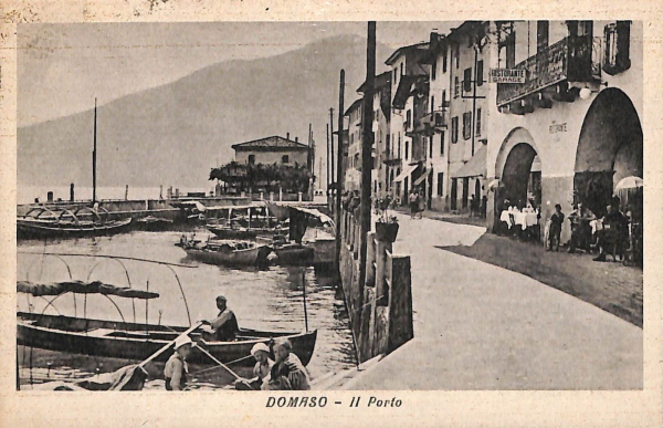 ab6281 - CARTOLINA  D'EPOCA - Como Provincia : DOMASO
