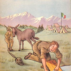 ac7022 - CARTOLINA D'EPOCA - REGGIMENTALI  - Alpini