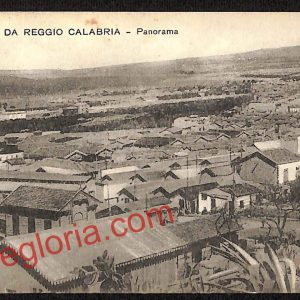 ah9469 - CARTOLINA D'EPOCA - Reggio Calabria Città - Panorama