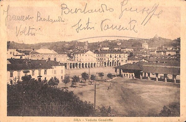 ab4290 -  CARTOLINA  D'EPOCA -  Cuneo Provincia -  BRA