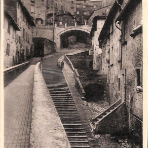 ab8825 - CARTOLINA  D'EPOCA - Perugia Città - Via Appia