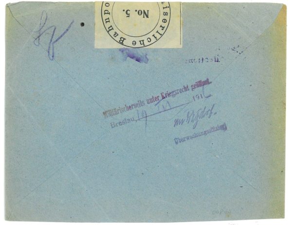 99432 -  ROMANIA  - Postal History - Nice COVER  to GERMANY  1916 - immagine 2